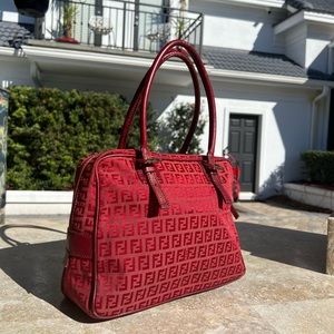 Fendi Red Handbag